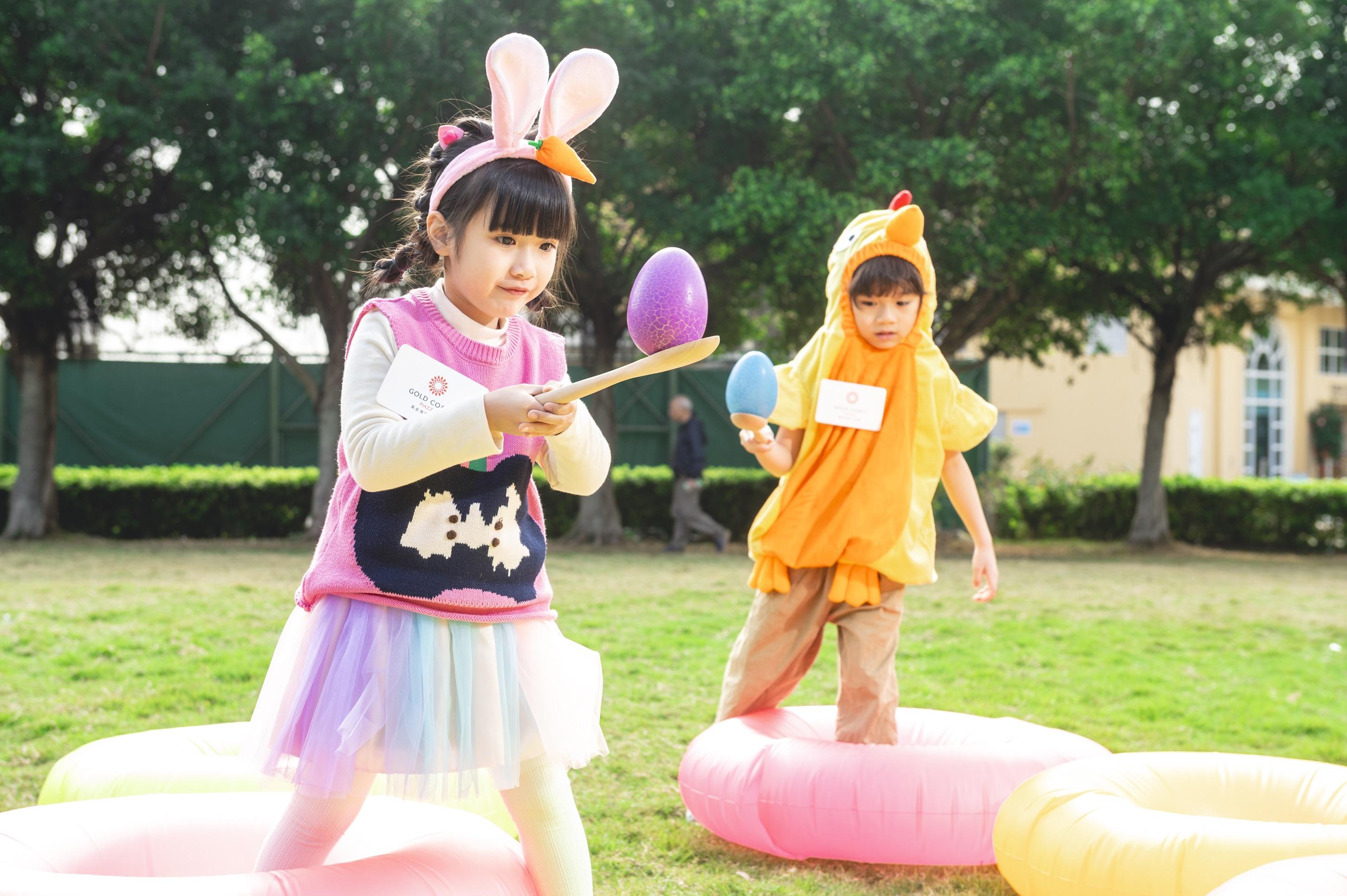 「滾彩蛋」障礙賽