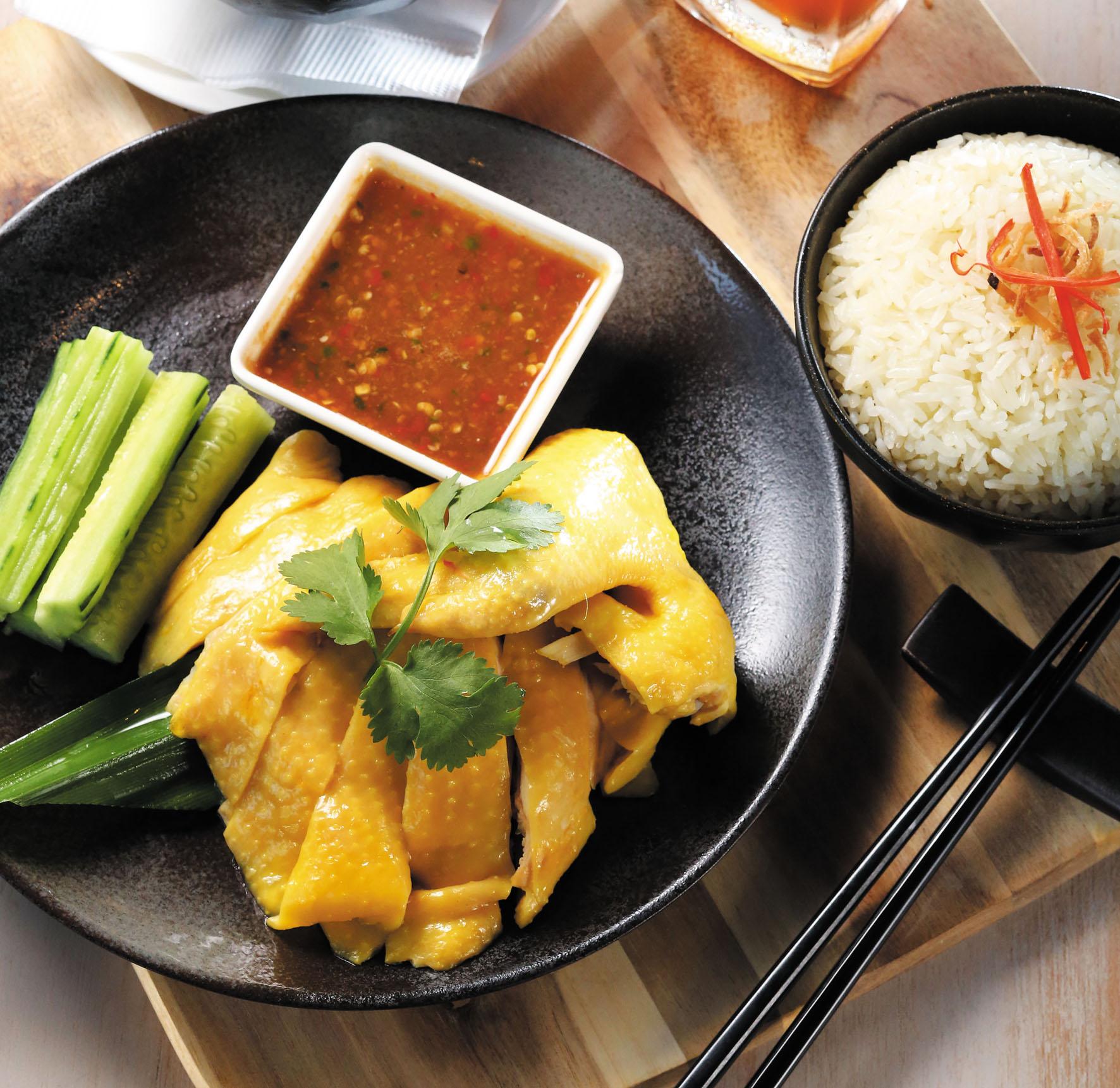 午市套餐:海南雞飯