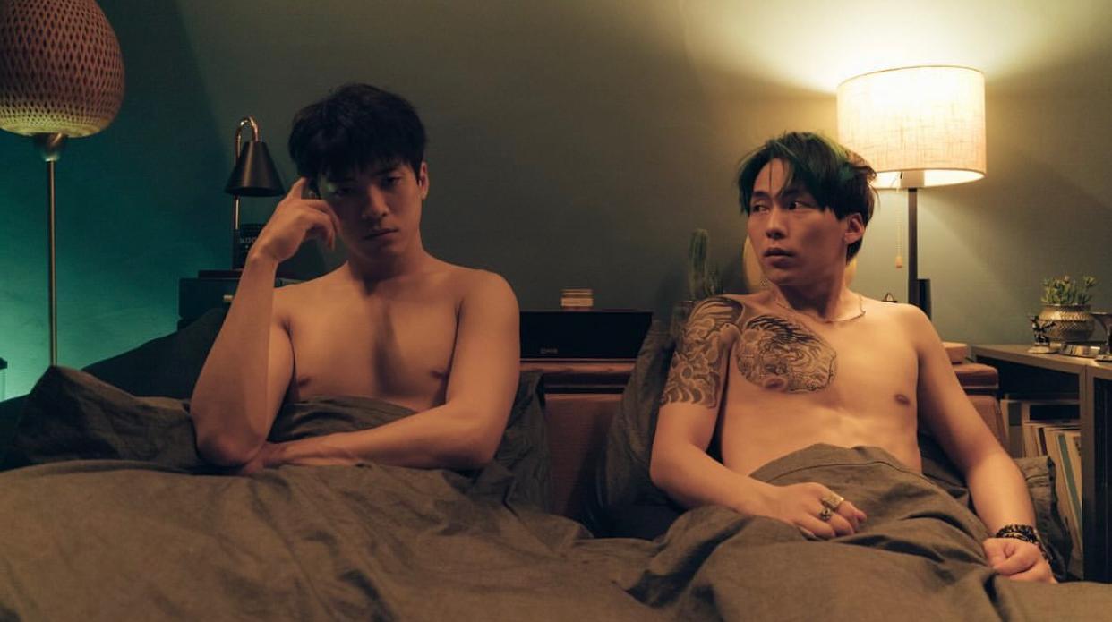 林哲熹在Netflix話題劇《愛愛內含光》中再次扮演男同志。