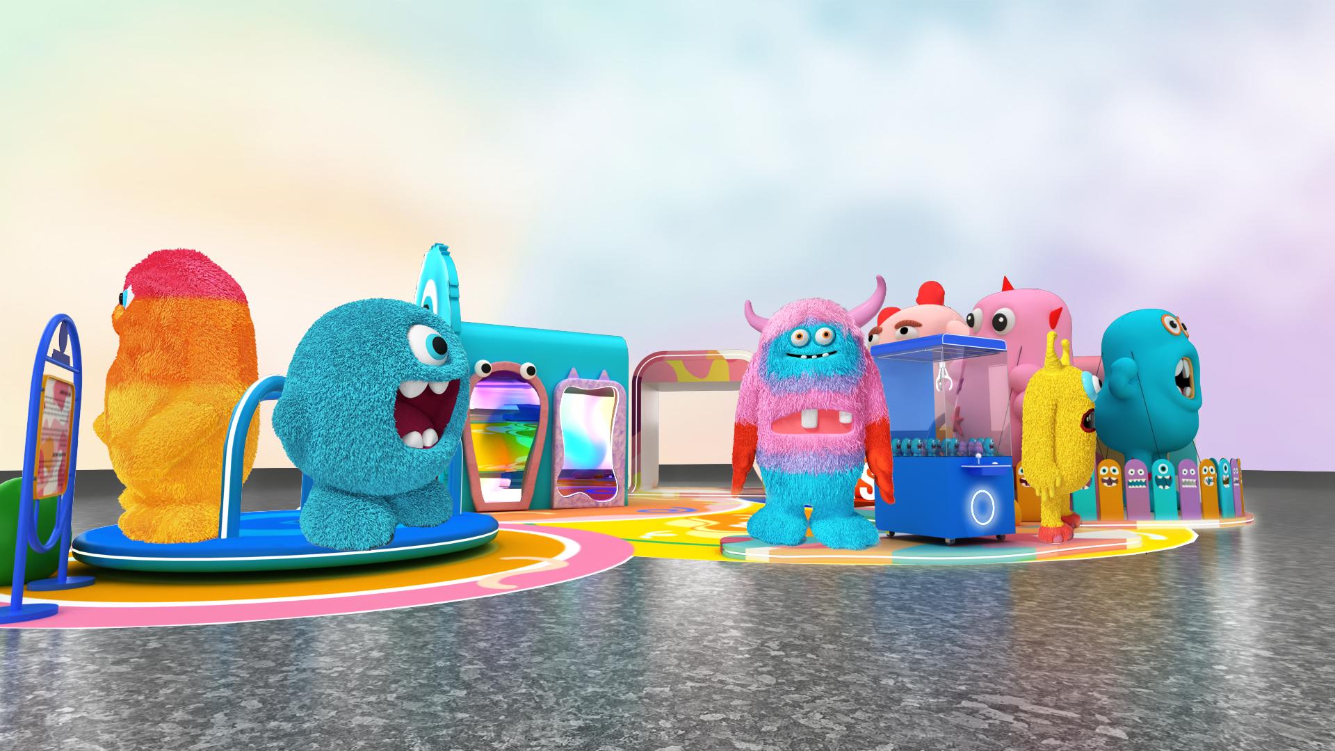 「AIRSIDE星際怪獸樂園」登陸AIRSIDE中庭