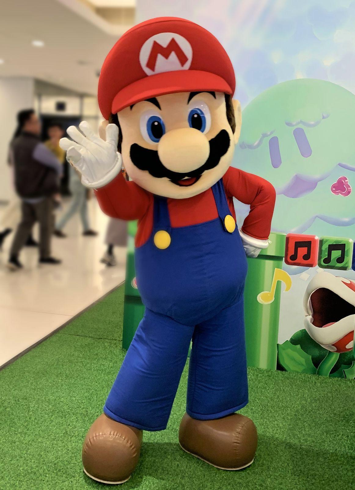 MAR10 DAY主題燈箱及特色牆 瑪利歐見面會