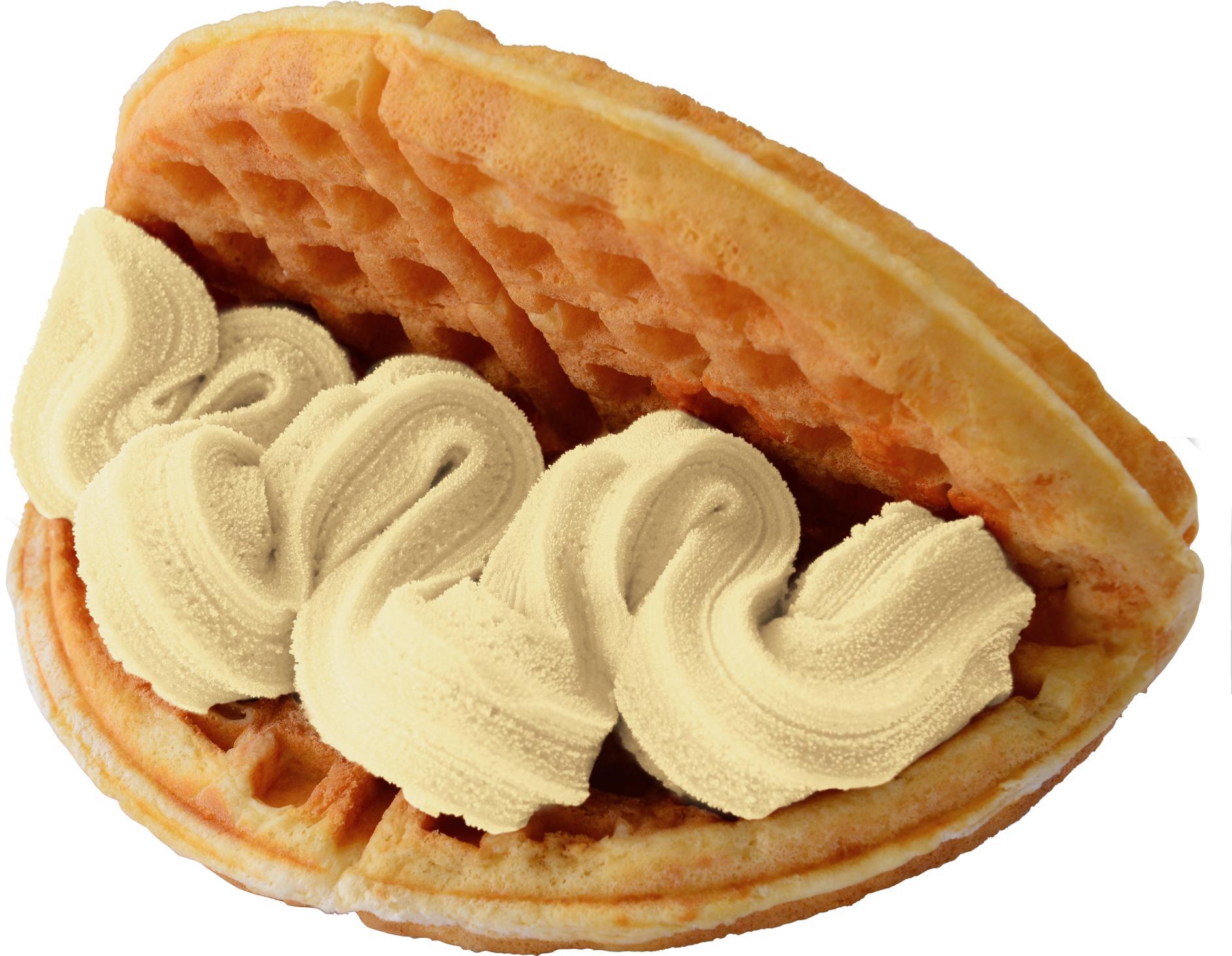 港式格仔餅配香濃花生新地及煉奶 HKD $19