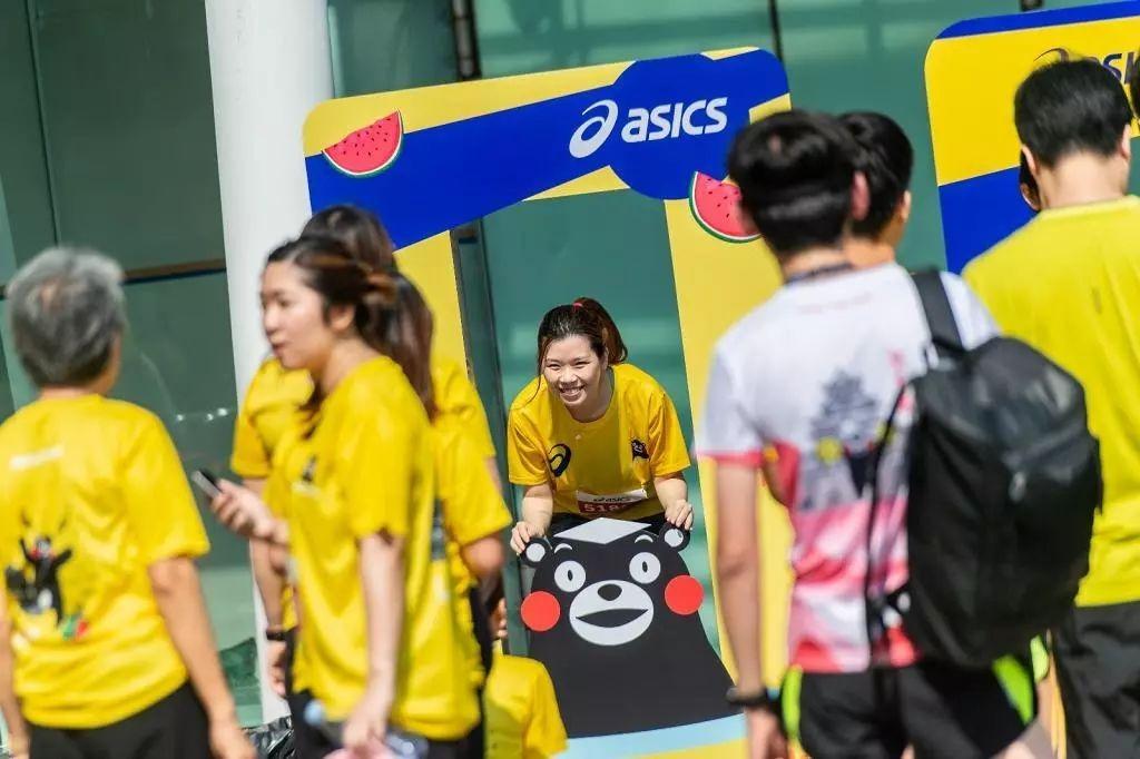 現場設置多個熊本熊打卡位