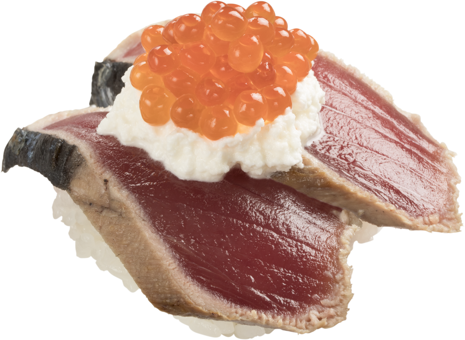 碳烤鰹魚配蘿蔔蓉沙律醬 17元