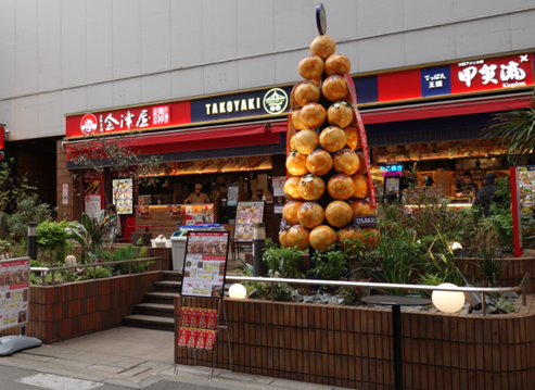 大阪梅田 章魚燒市場 大阪府大阪市北區角田町5-15