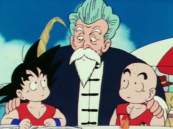 《龍珠》中的龜仙人打得一手好功夫,但原來其原型就是成龍。參加天下第一武道大會時,龜仙人用的化名Jackie Chun(程龍)正是仿效成龍的英文名Jackie Chan。對戰悟空時,他還使用了成龍的經典招式醉拳。