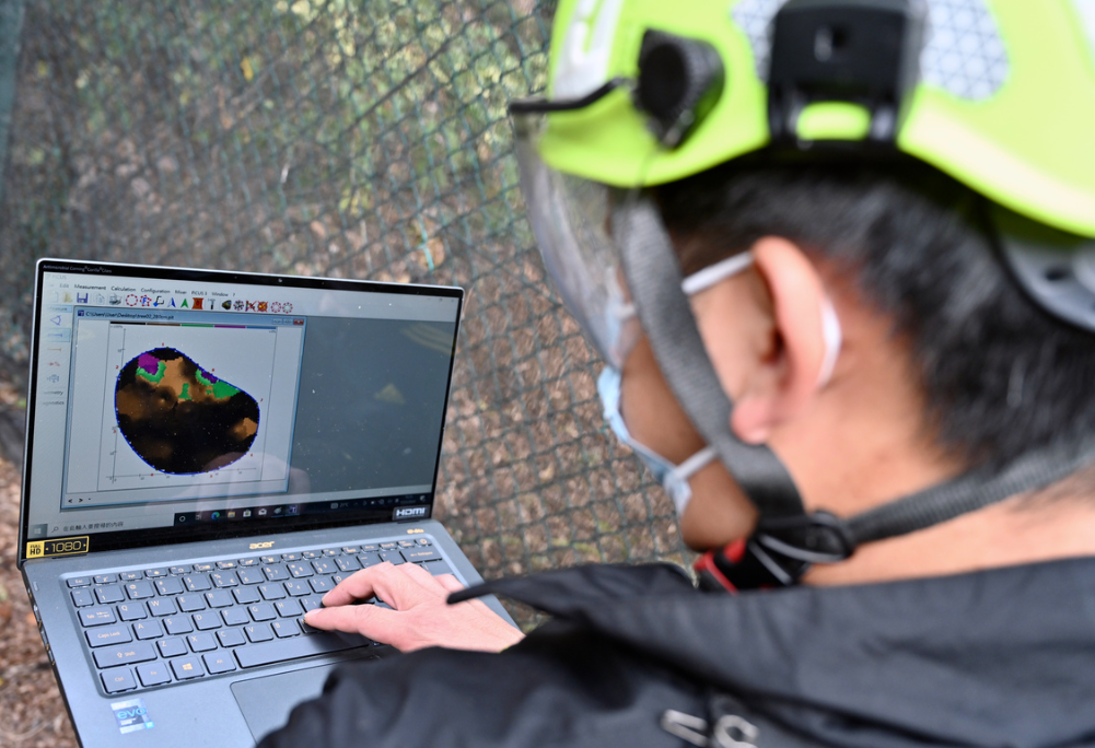 應用科技除可增加護養樹木工作的效率,也可為風險評估提供更多客觀數據。