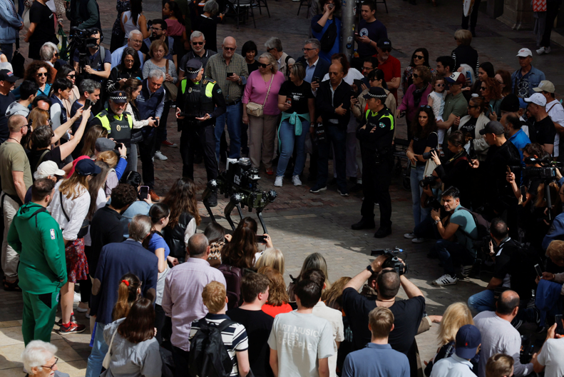 西班牙馬拉加警方展開一項測試,讓機械狗行咇執法。(路透社資料圖片)