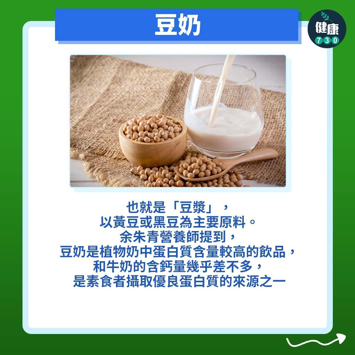 植物奶,豆奶(am730製圖)