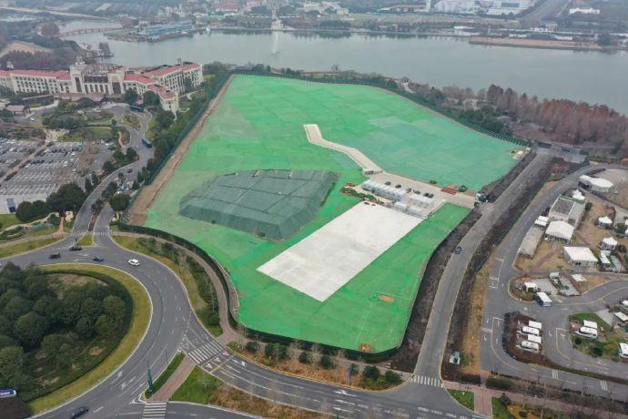 第三座迪士尼主題酒店已完成樁基工作,將啟動主體工程。(上海迪士尼網頁)