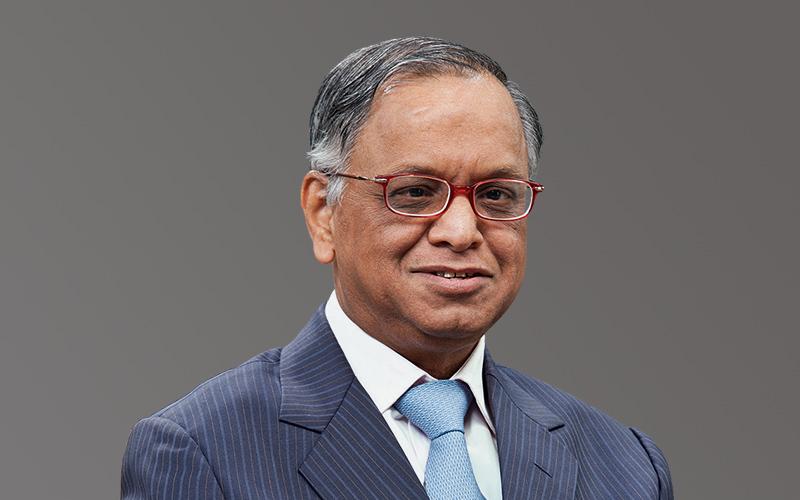辛偉誠的岳父、印度最有錢的商人之一的Narayana Murthy。(X)