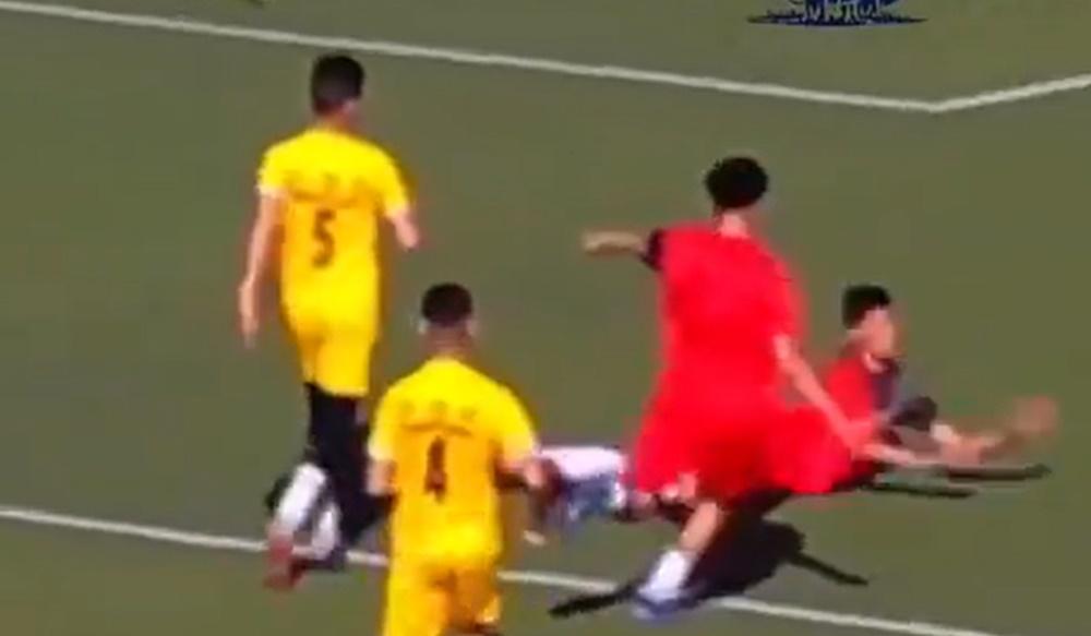 Wassim當場摔在地上。(X)