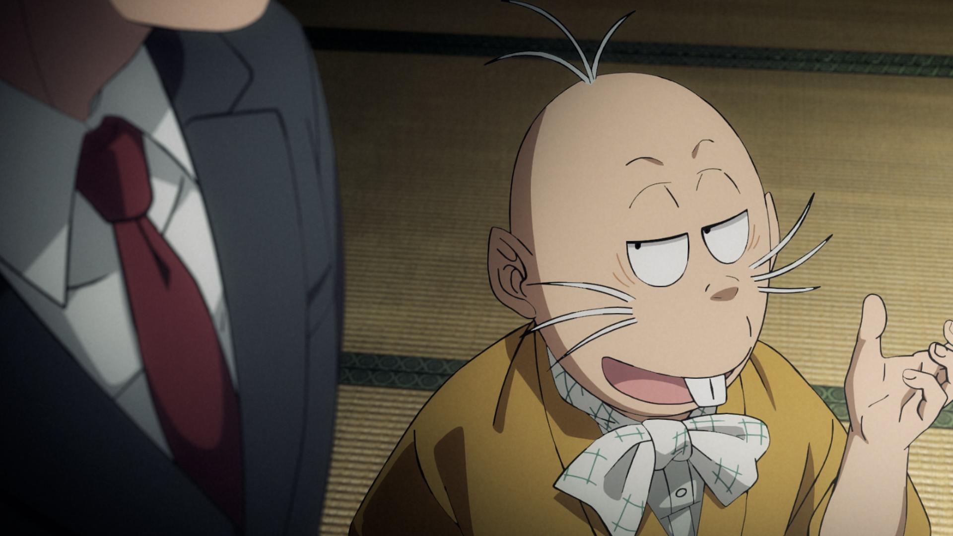 鬼眼爸爸一頭銀髮,天然呆的一雙大眼配合其及看透世情的從容面容非常Charm!