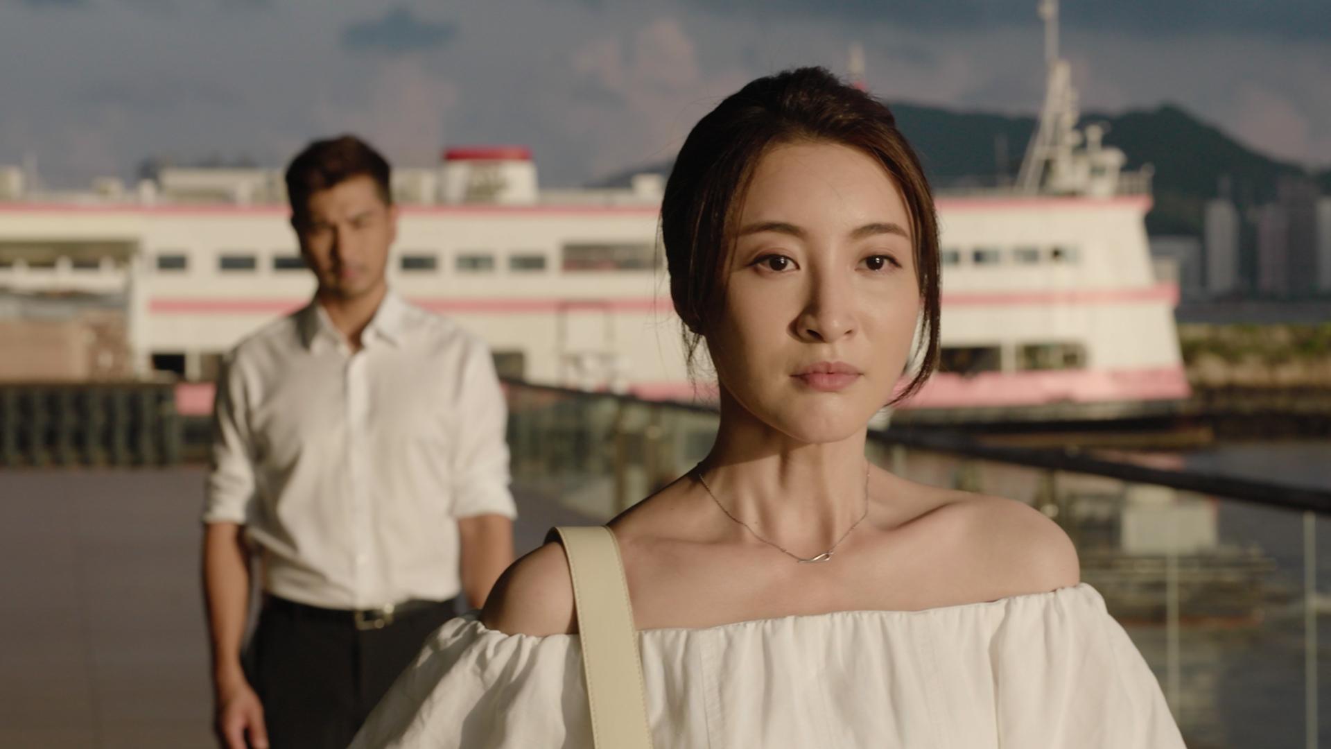 阿Wing對住阿森好決絕。