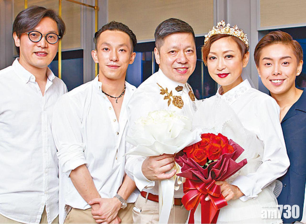 陳柏熹與家人攝於2018年合照。