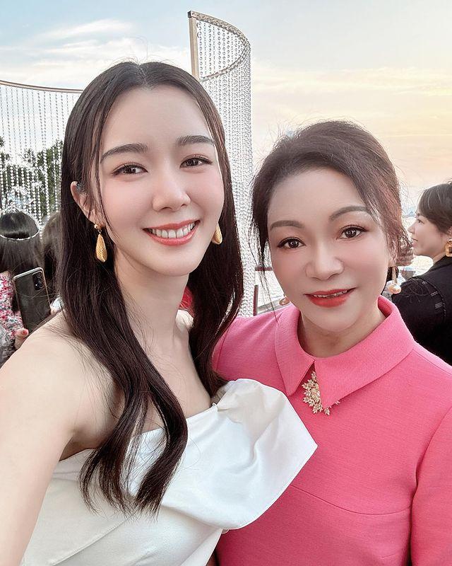 林作媽王莉妮王莉妮與麥明詩關係友好