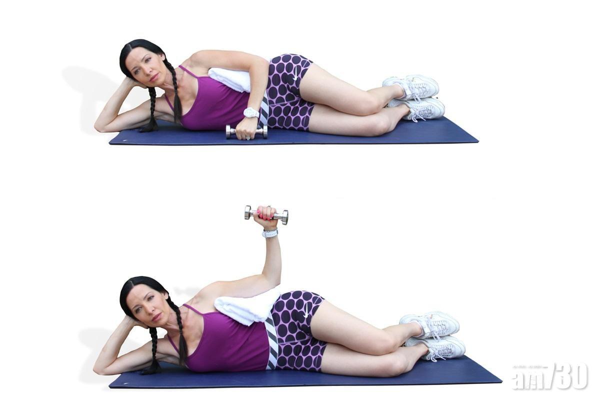 肩部訓練|Side-lying External Rotation