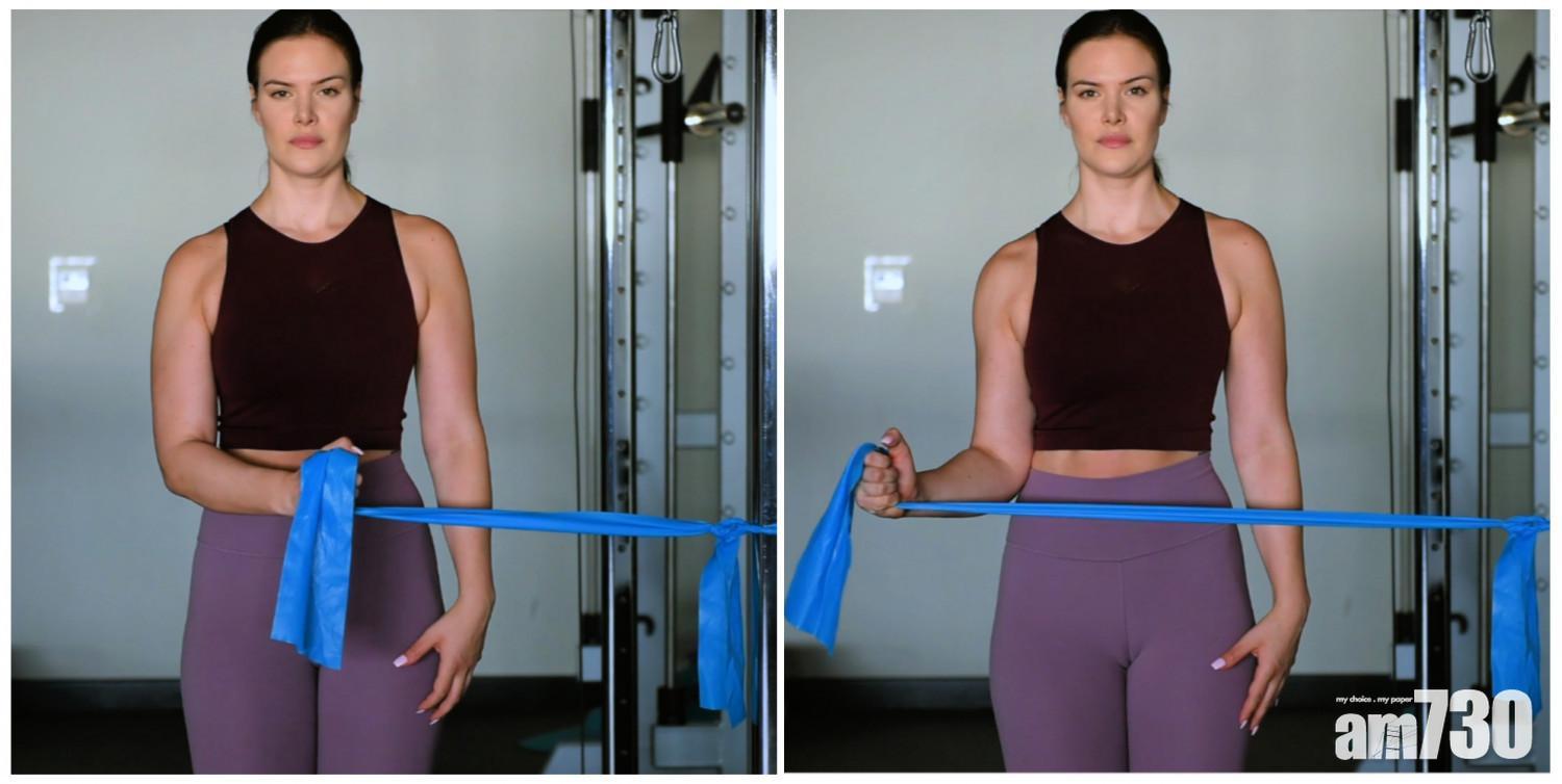 肩部訓練|Standing External Rotation