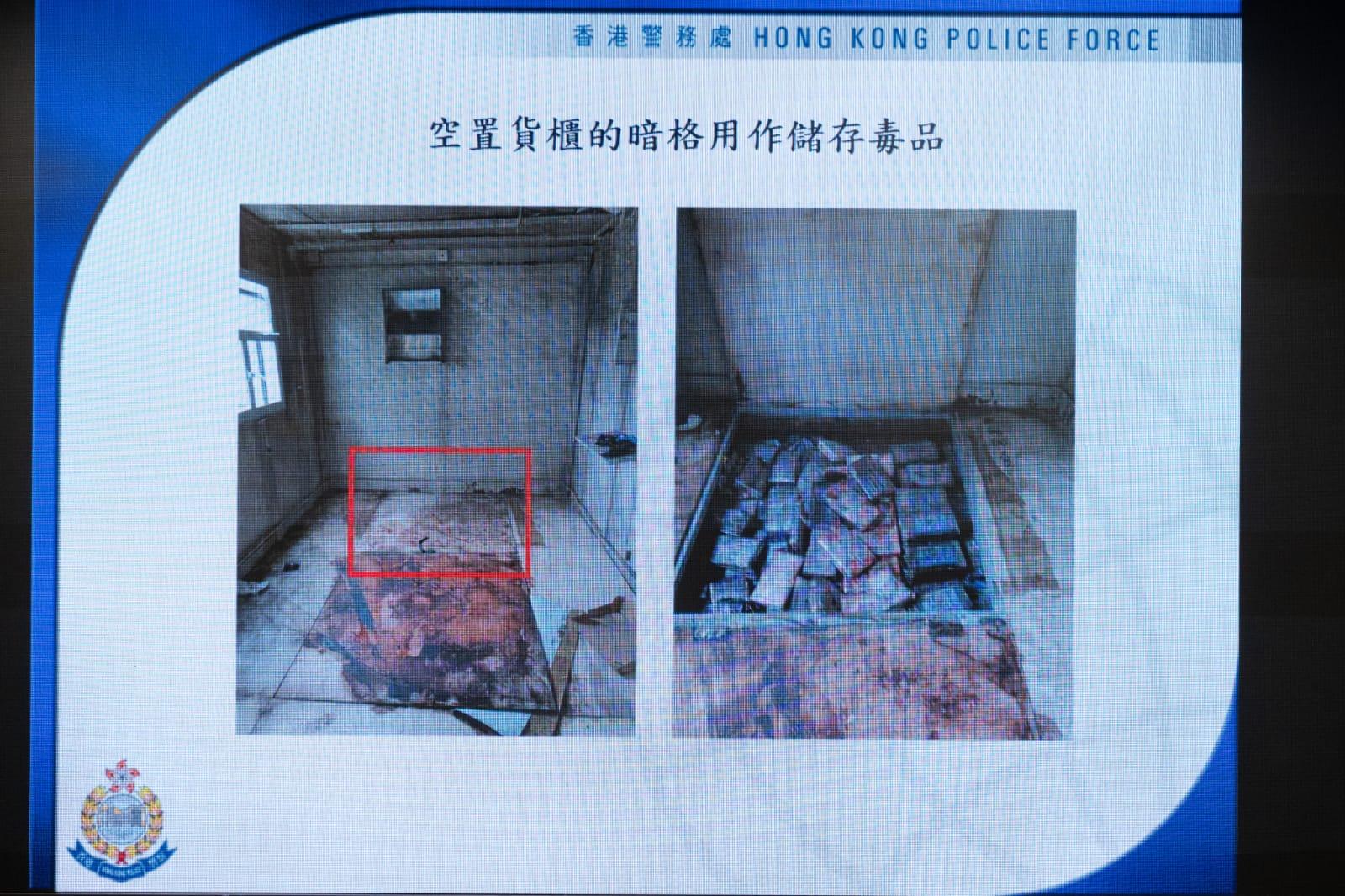 4宗案件分別以郵寄、廢置汽車、空置貨櫃或利用住宅及迷你倉販毒。(陳奕釗攝)