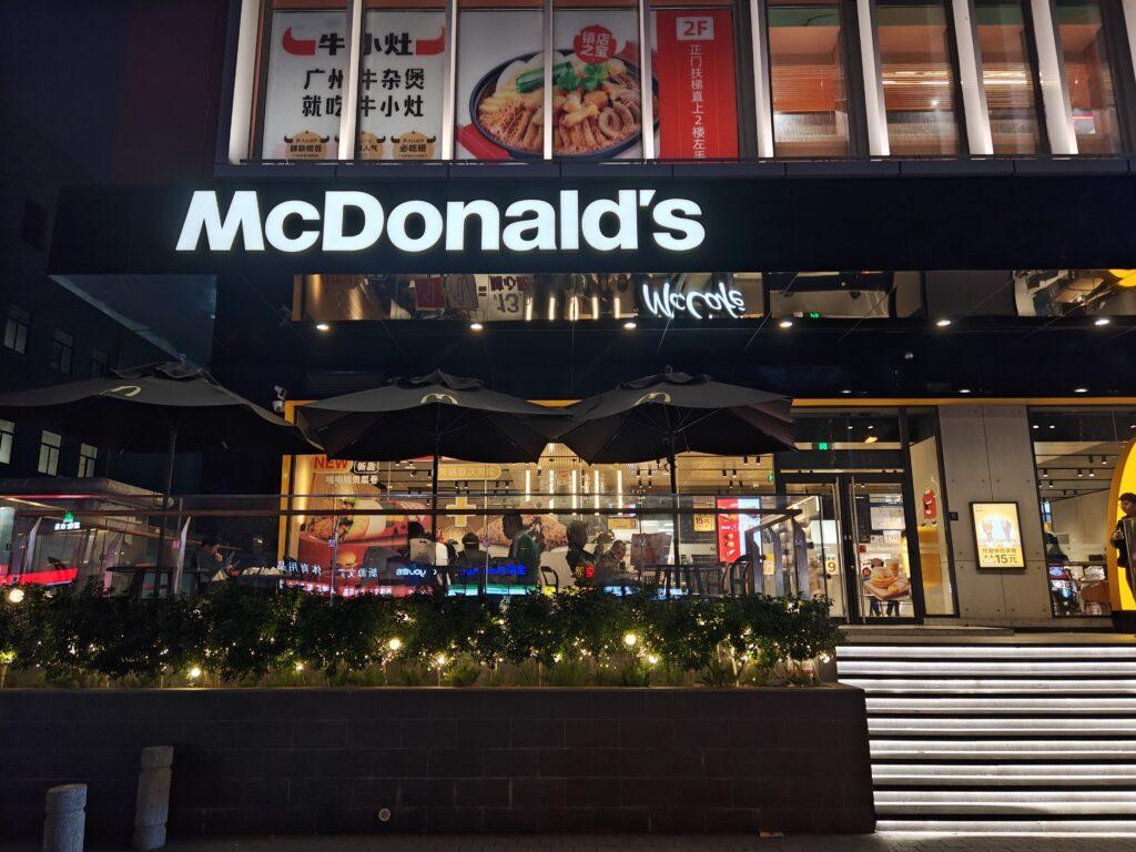 夜景模式下畫質自然