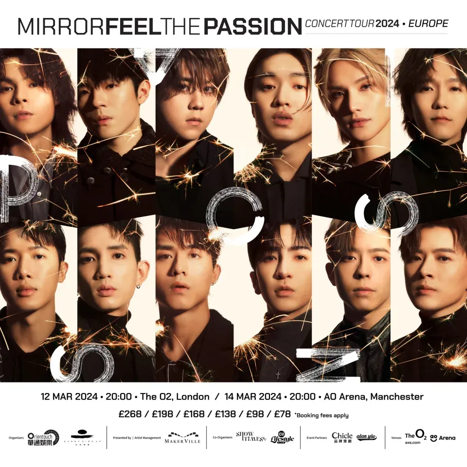 MIRROR將於下周於英國倫敦舉行海外巡迴演唱會。