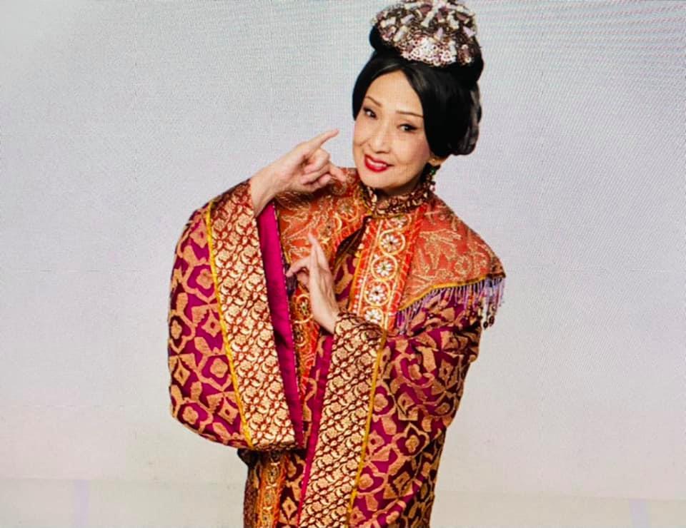 馮素波IG 上載多年前演太后的劇照(馮素波IG)