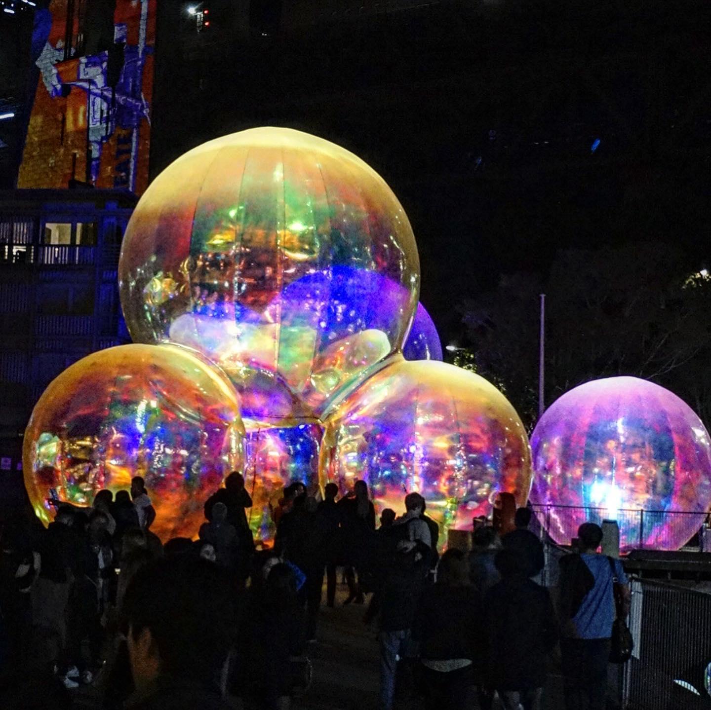 復活節好去處2024|西九巨型泡泡藝術裝置《抱泡瞬間》(圖為Atelier Sisu過往作品)
