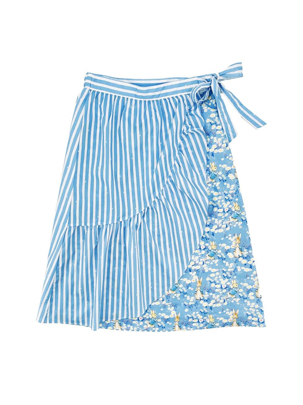 Chevignon x Peter Rabbit 混合面料包裹裙 $799