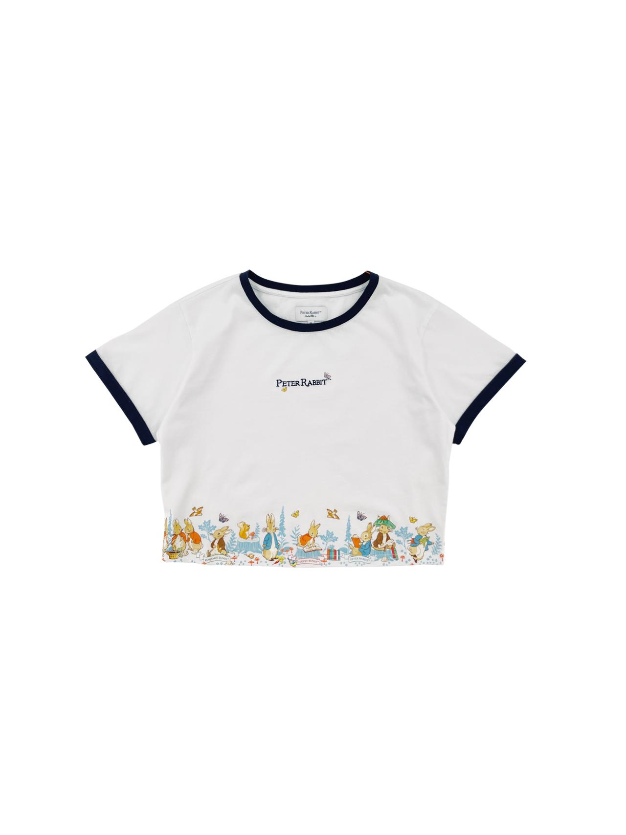 Chevignon x Peter Rabbit 全印花襯衫連衣裙 $899