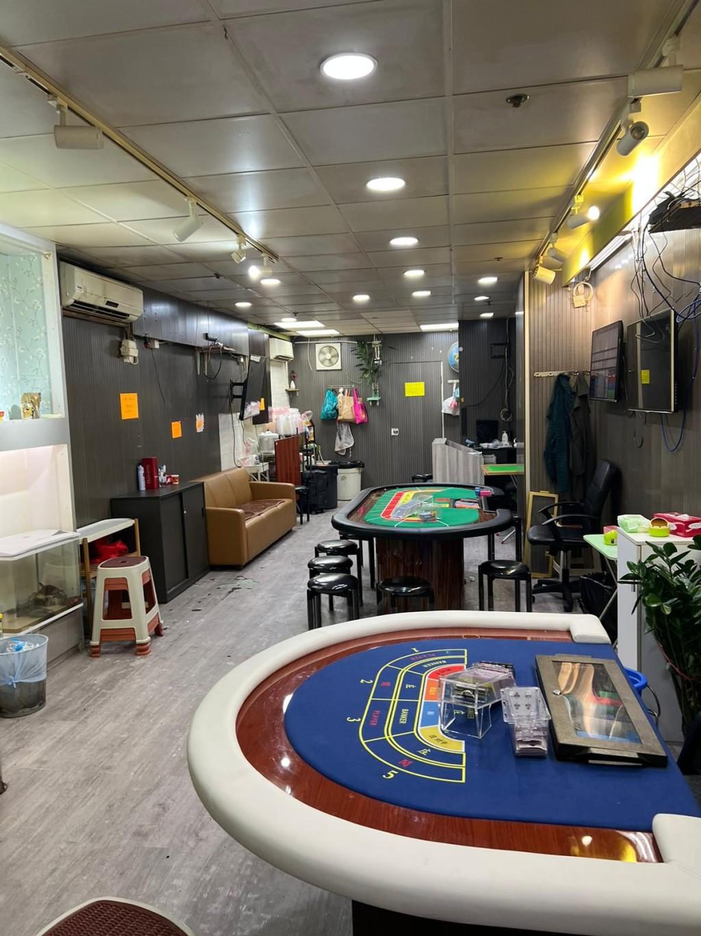 警展開「逸影」行動 擊搜查全港罪惡黑點 拘205人 (警方提供)