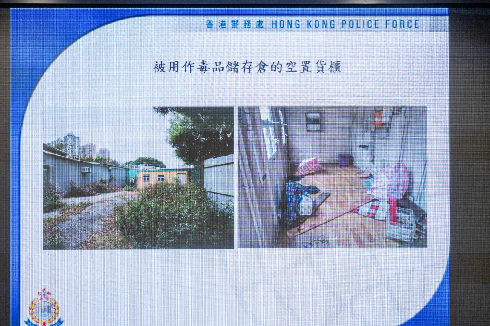 4宗案件分別以郵寄、廢置汽車、空置貨櫃或利用住宅及迷你倉販毒。(陳奕釗攝)