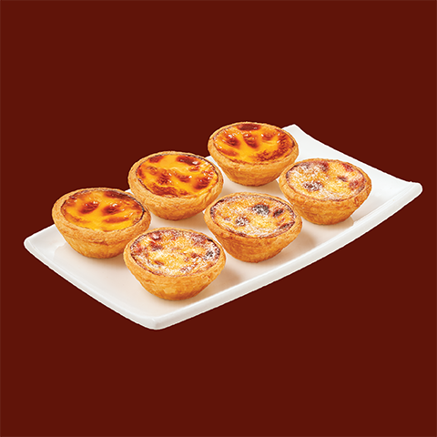 3件「D24榴槤葡撻」及3件經典葡撻 $72