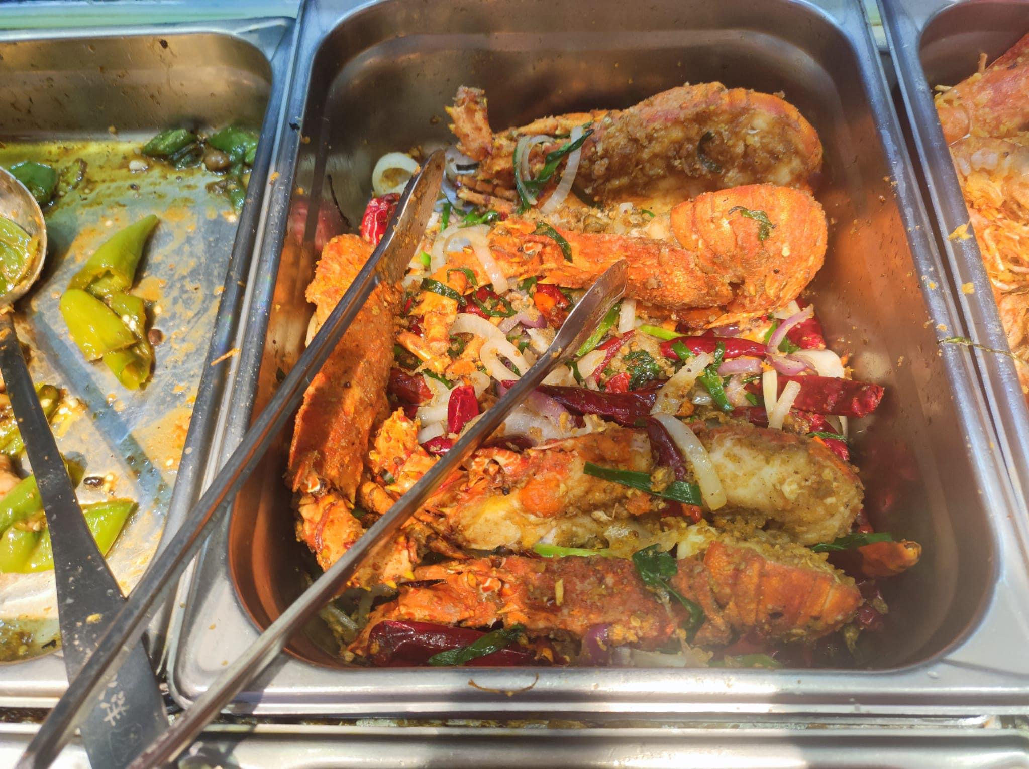 兩餸飯北冰洋供應菜式有極多海鮮