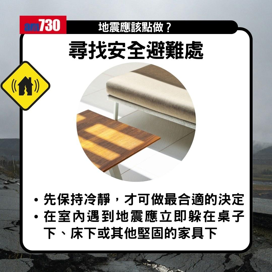 地震應該點做?點自製避難包?日本、台灣旅行注意!(am730製圖)