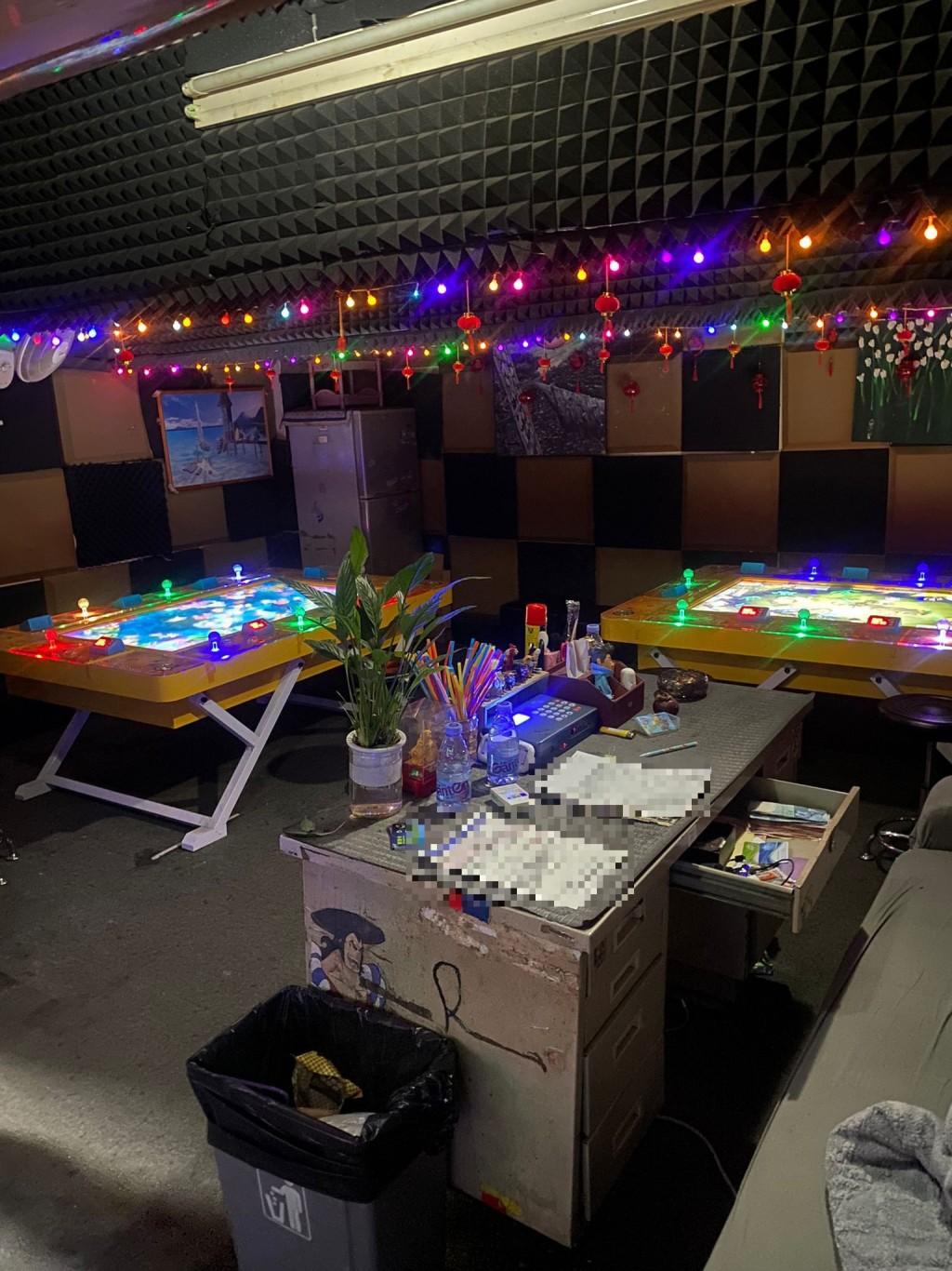 警展開「逸影」行動 擊搜查全港罪惡黑點 拘205人 (警方提供)