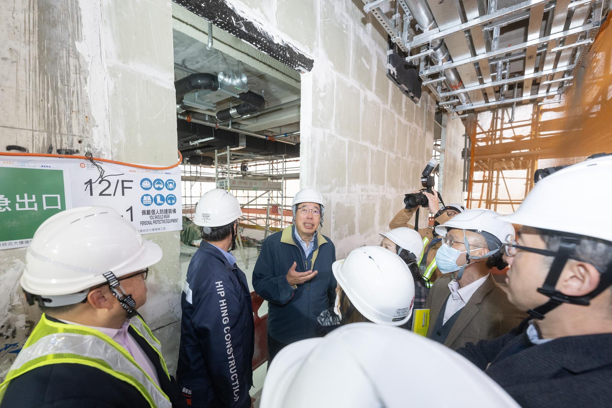 立法會擴建 梁君彥:期待所有議員年底遷往議員樓層