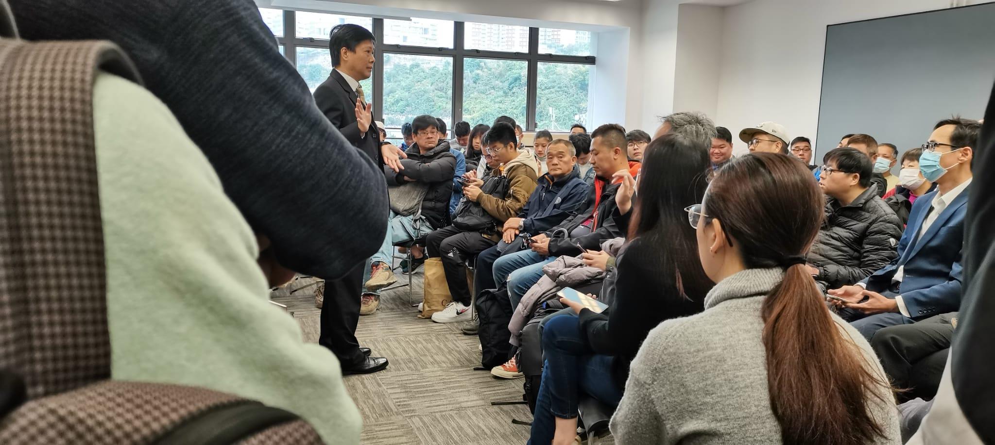 香港建造業總工會在社交平台表示,知悉本地建築公司馮祥記宣傳破產,並已進入清盤程序。(香港建造業總工會fb)