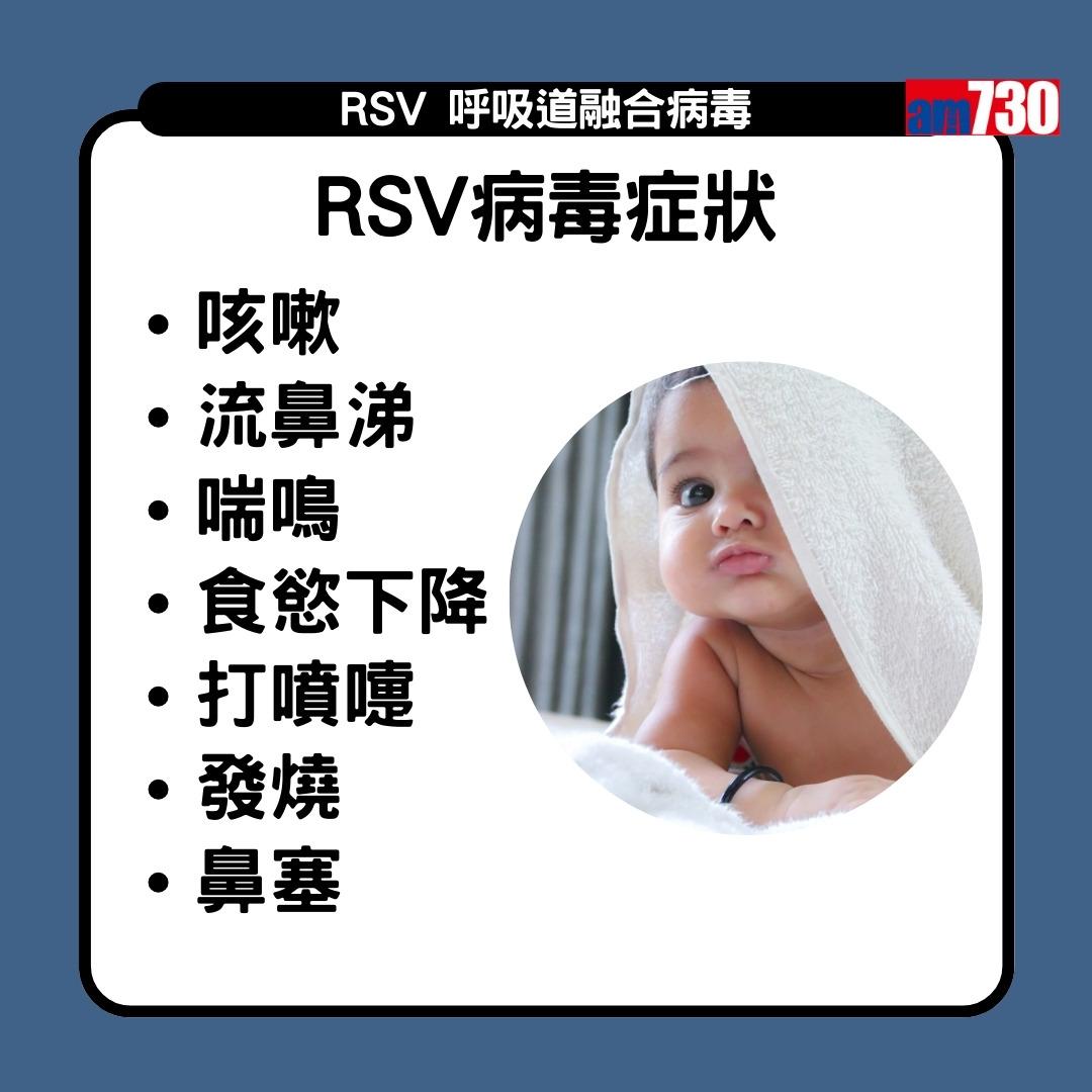 RSV呼吸道融合病毒是甚麼?RSV病毒症狀(am730製圖)