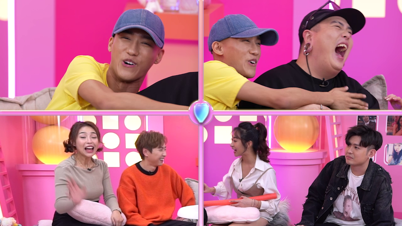 Koba做節目依然投入,扮迷戀偶像的fans。