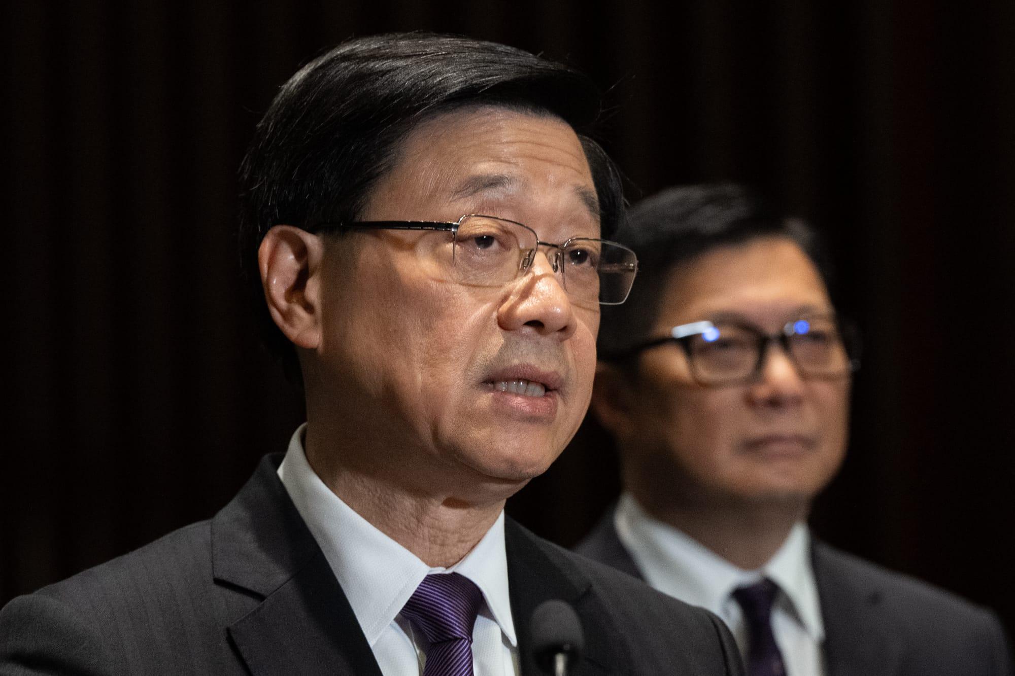 23條立法|立法會全票三讀通過23條條例草案。(林靄怡攝)