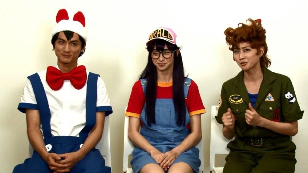 高良健吾、中條彩未、內田有紀數年前曾合作拍《IQ博士》真人版廣告。