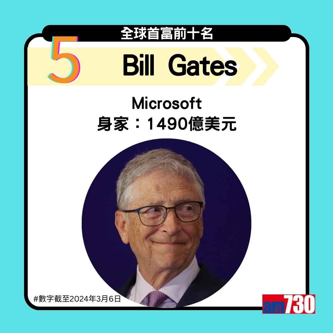 全球首富|馬斯克與貝索斯身家差距因股價分歧,不時互換位置(am730製圖)