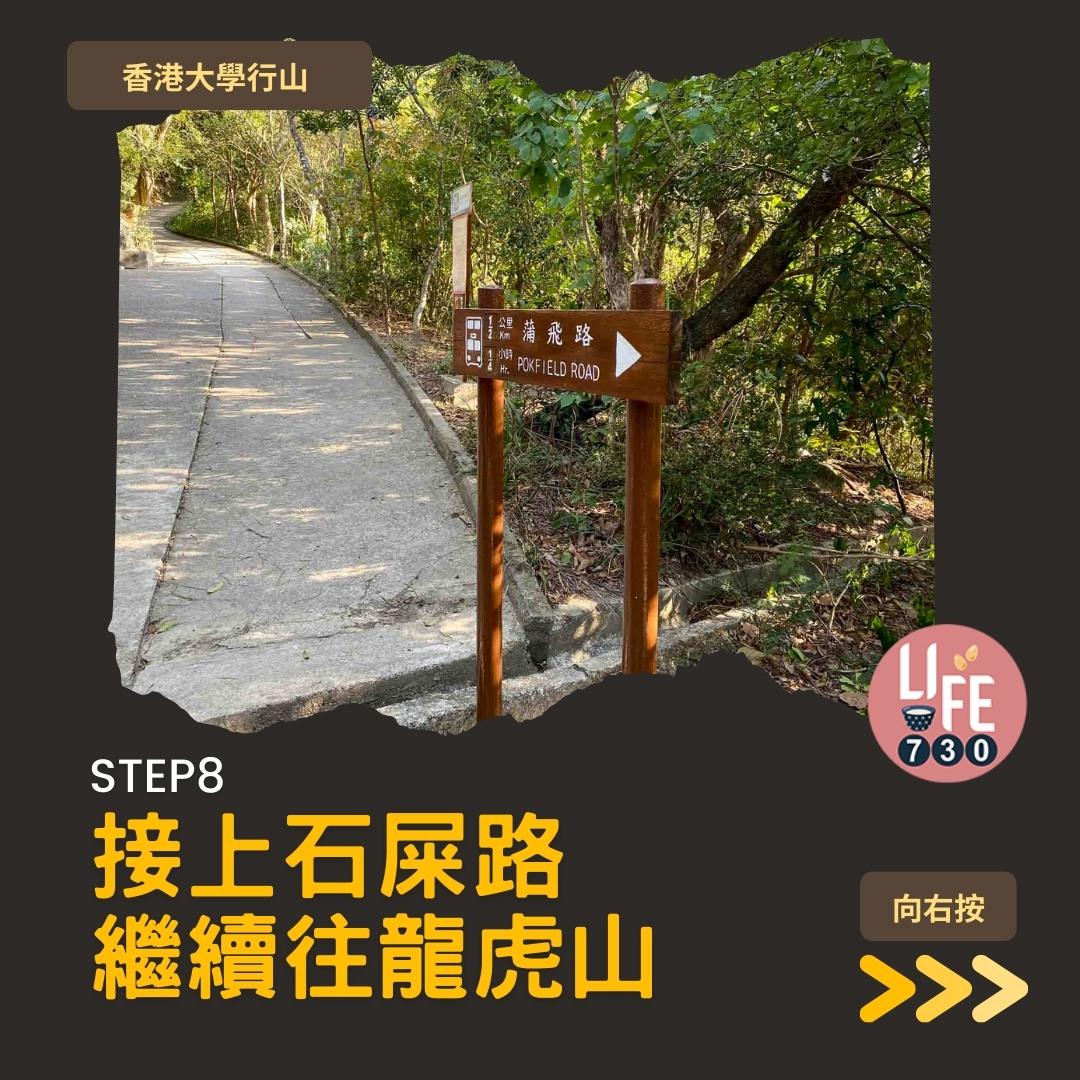 港大行山路線︱龍虎山上盧吉道接纜車徑 香港島好去處(am730製圖)