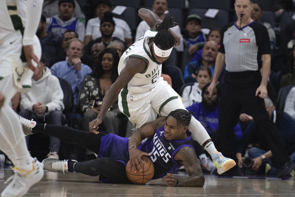 帝王以129:94大勝公鹿。(美聯社)