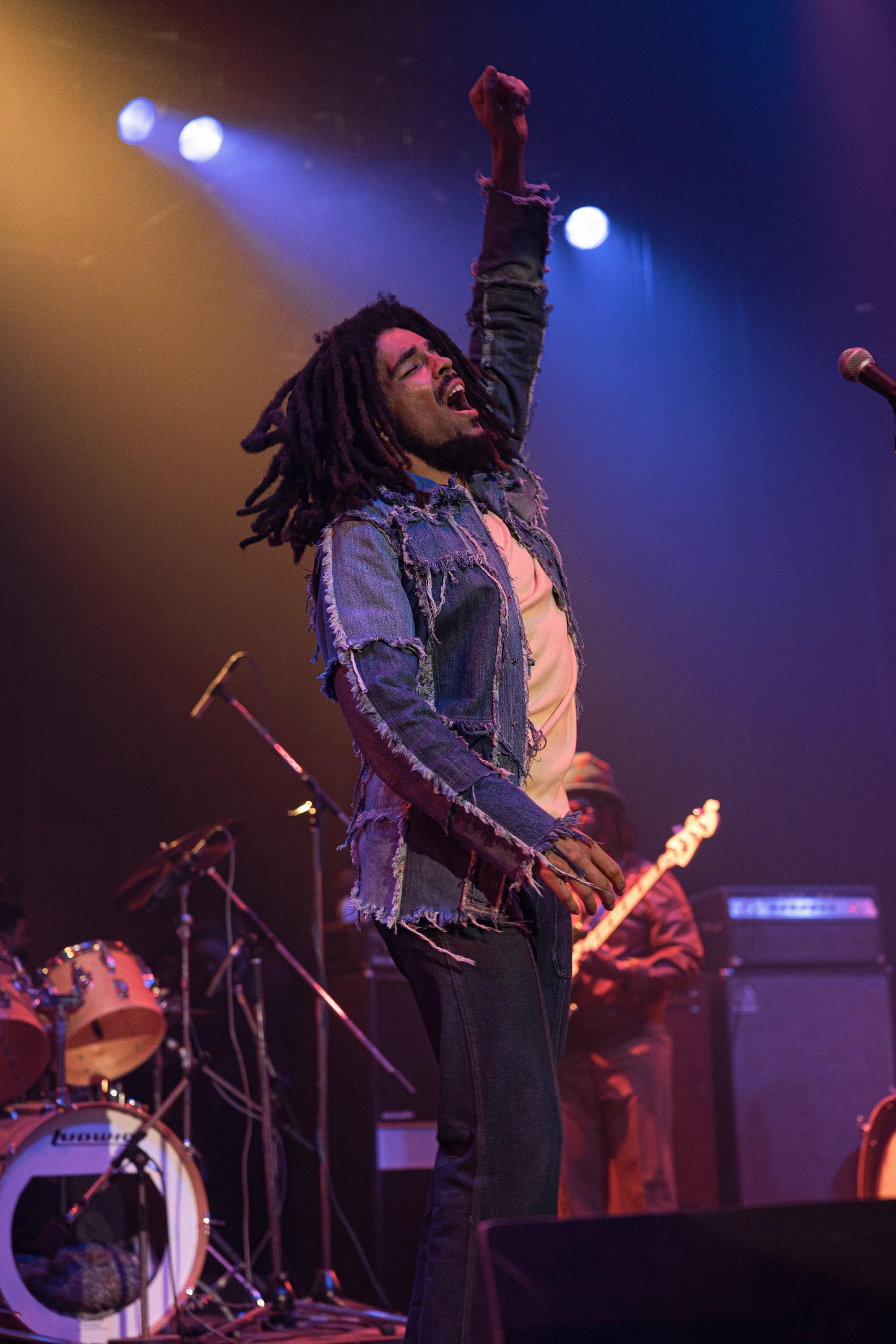 《音樂傳奇卜馬利:人生愛與夢》劇照。