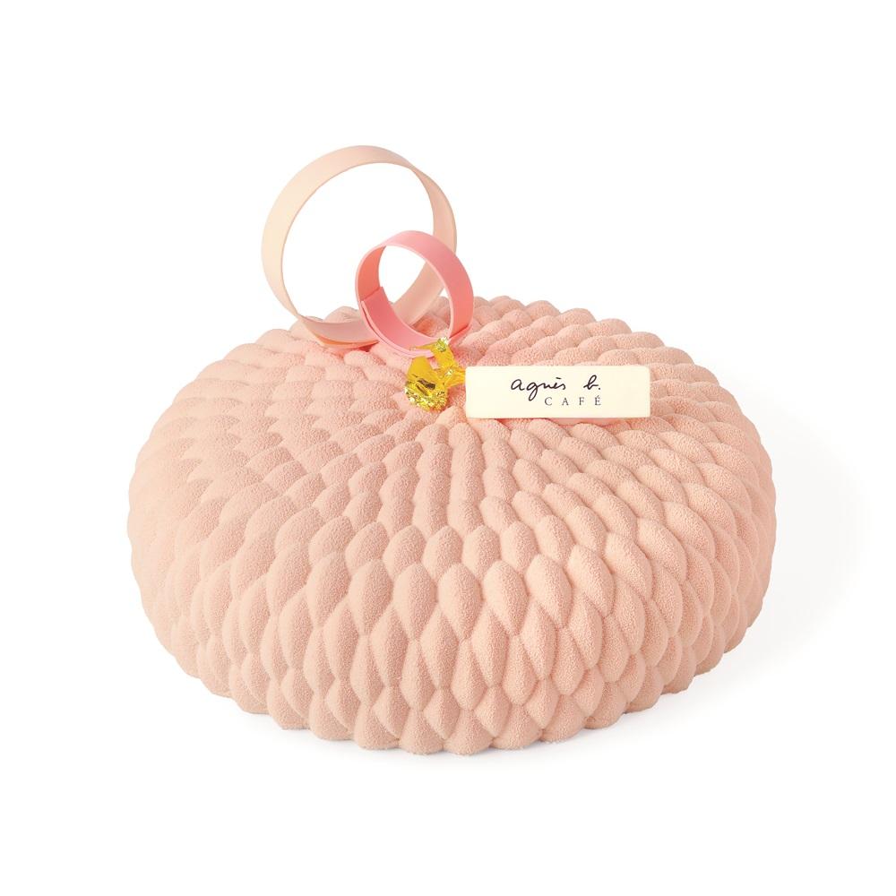 稀少糖白桃玫瑰蛋糕|原價:5.5吋:HK$600|八折優惠:HK$480