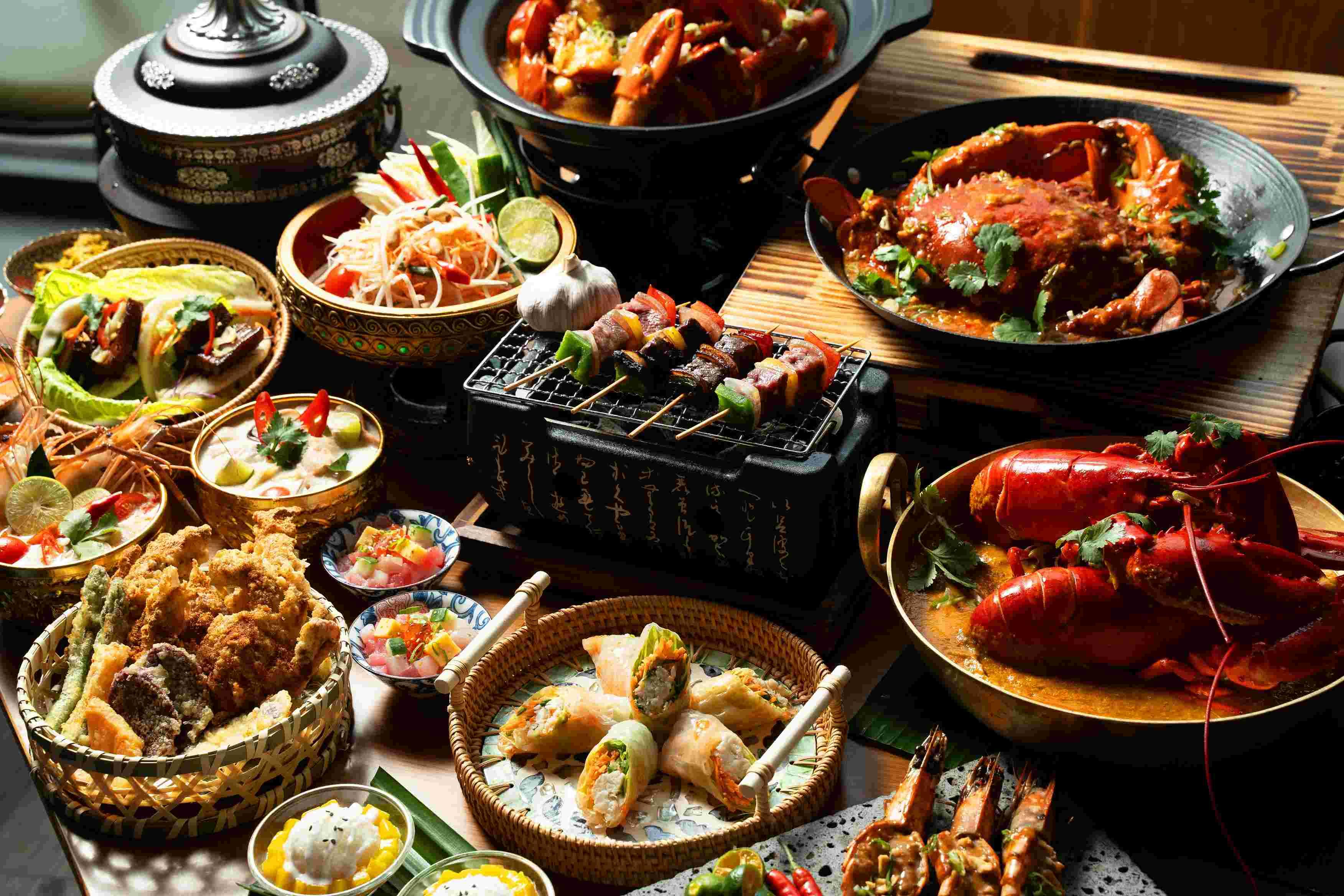 咖啡廳自助晚餐