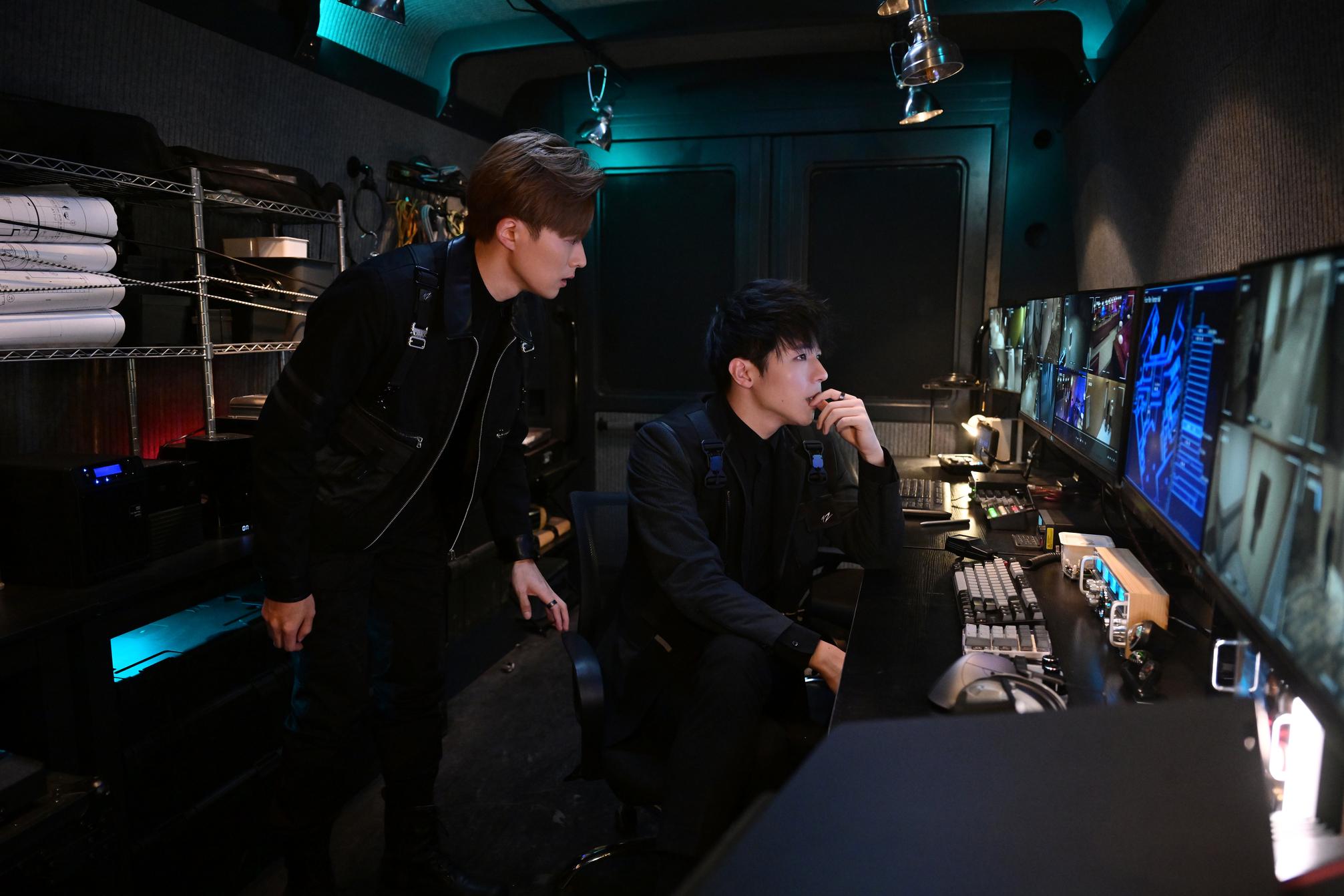 MIRROR首次齊齊拍動作戲,是難忘的體驗。(《12怪盜》劇照)