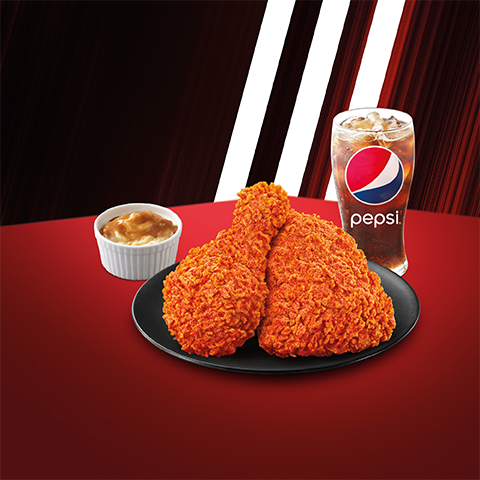 A4 熱浪®香辣脆雞滋味套餐|售價:港幣$51起