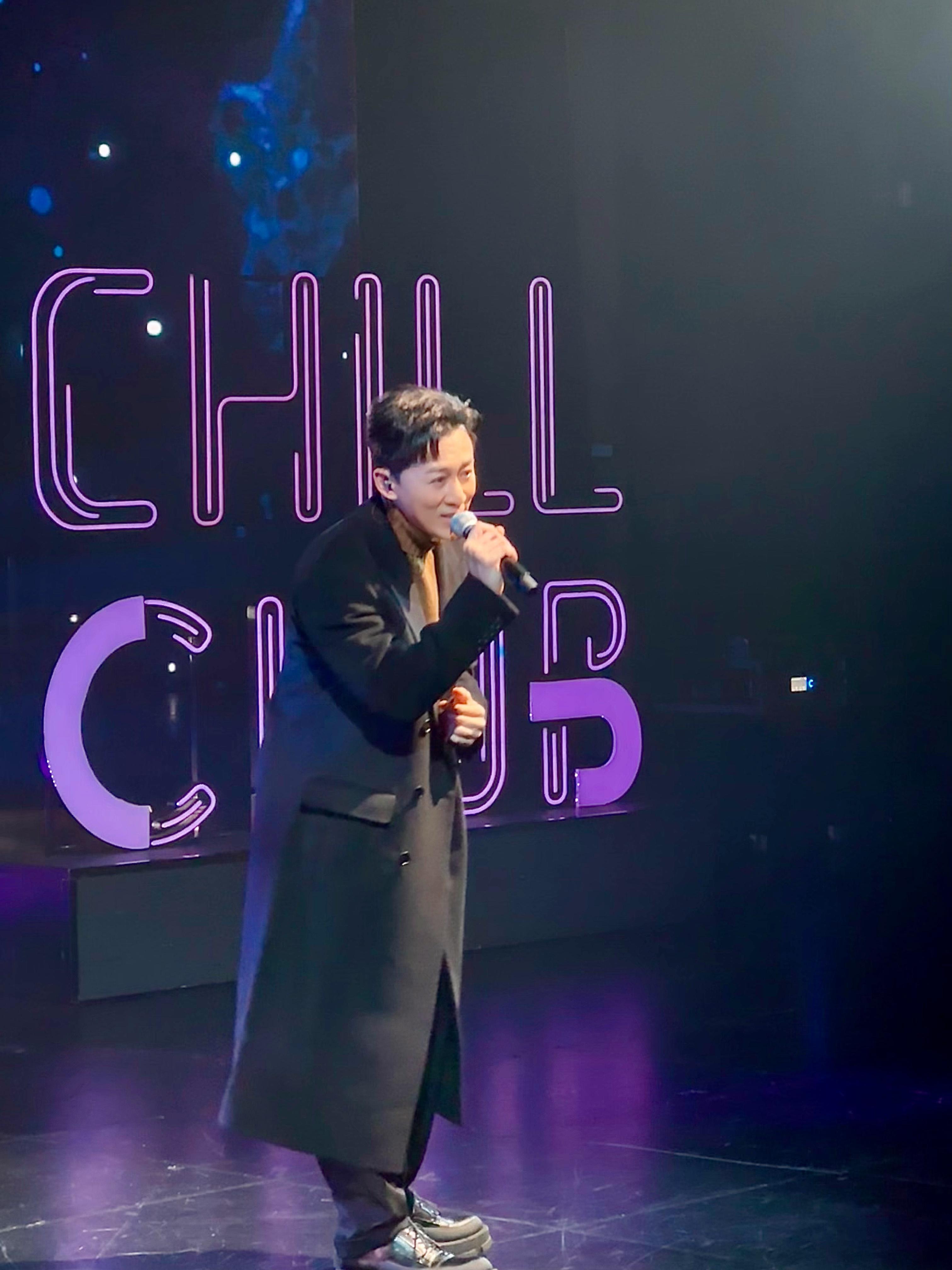 林峯新歌《無傷大雅》首奪「Chill Club推介榜」冠軍。